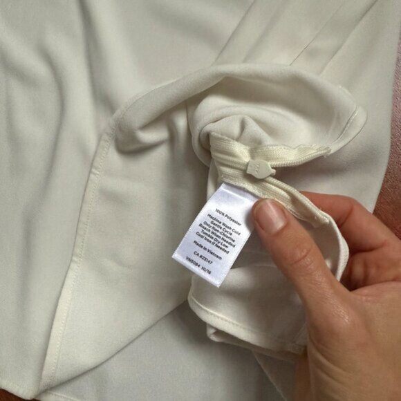 NWT Talbots White 3/4 sleeve blouse size 3X - Picture 6 of 8